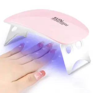 SunNail Mini Nail Lamp UV LED Nail Lamp Polish Poly Nail Gel 60s/120s Art Tool Portable Manicure Tool - Cutics, Comfort