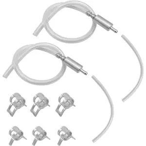 2 count  Bleeder Hose, One Way Check Valve Tube Bleeding for  Clutch, Clutch Bleeding  Fluid Bleeder Hose Tool Kits for ,  Accessories