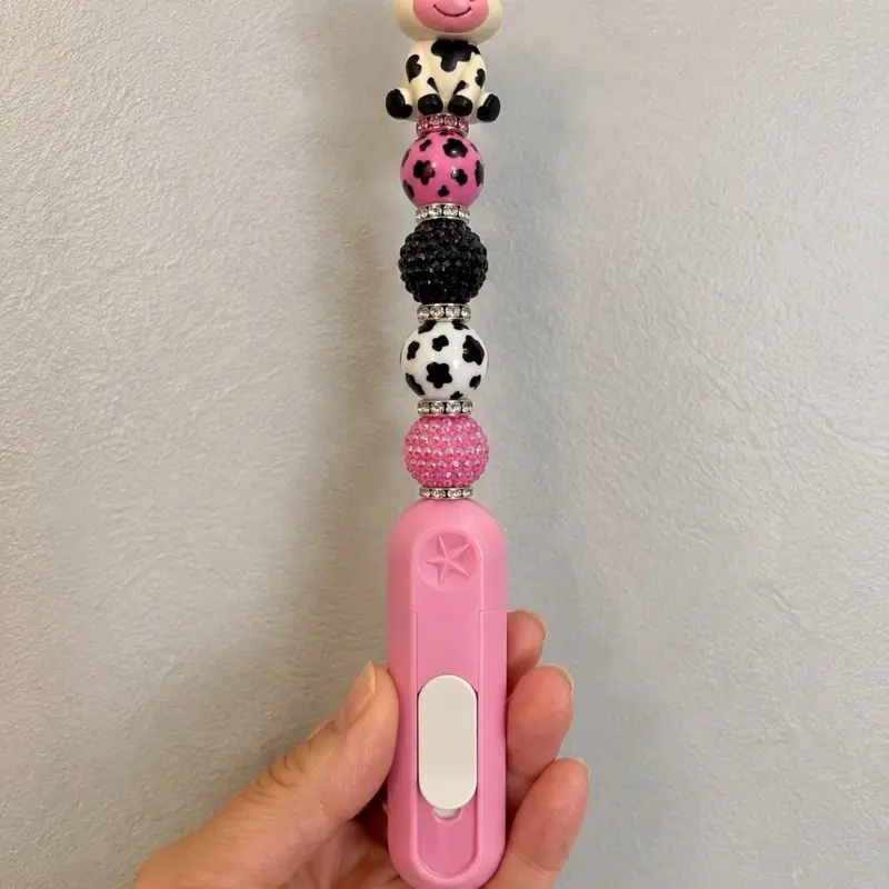 Handmade Beaded Box Opener – Custom Clay Package Cutter