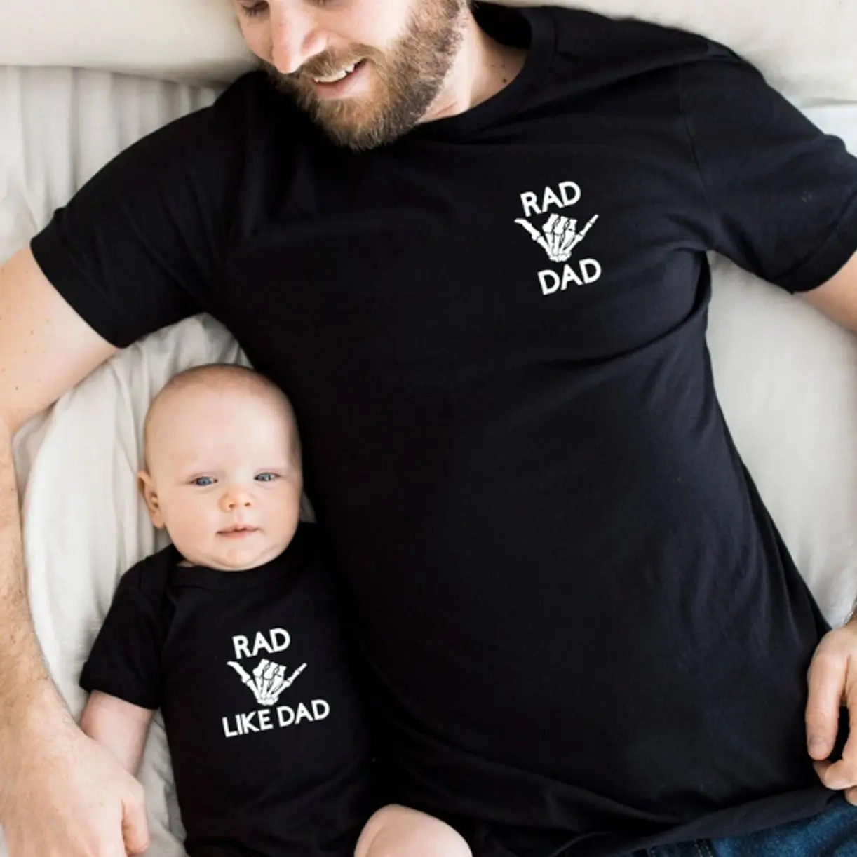 Rad Dad & Son Matching Shirts, Daddy and Me Father's Day Gift, Funny Dad and Son Matching Shirts, Daddy And Son Daughter, New Dad Gift