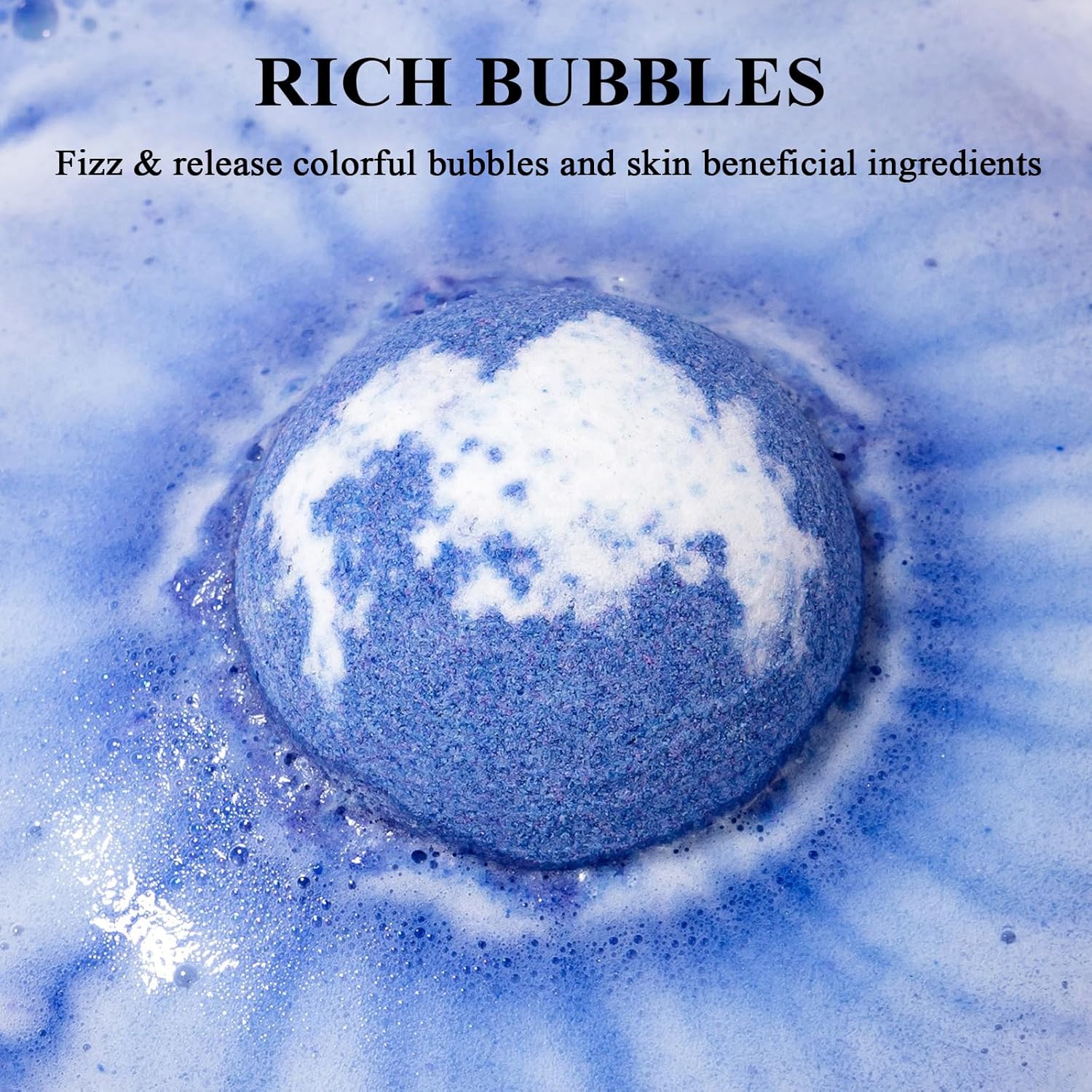 Foot Bath Bombs 12 Pack, Organic Natural Handmade Foot Soak with Bath Salt and Essential Oil, Foot Spa Bomb with Rich Bubbles for Relaxing Softening Moisturizing Dry & Tired Feet