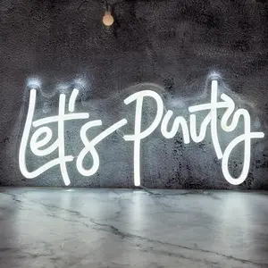 Letter Design LED Neon Light, USB Powered LED Neon Light, Decorative Neon Sign For Home Party Decoration