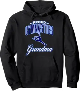 Gymnastics Grandma (Female Gymnast) Pullover Hoodie