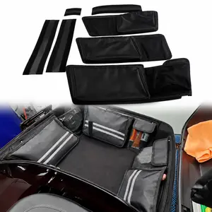 Tour Pack Lid Organizer Trunk Inner Storage Bag for Harley Touring Road King 2014-Up