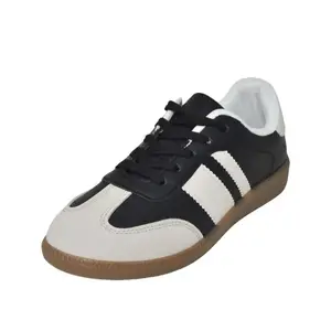 Wild Diva Trendy Retro Sporty Casual Lace-Up Fashion Sneakers Tennis Shoes