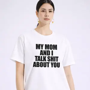Funny Mom & Daughter Quote T-Shirt – Bold Statement Graphic Tee, Unisex Cotton Shirt, Gift for Mom Lovers, Fashion Cotton, Full Colors, Full Sizes, For Men, For Women