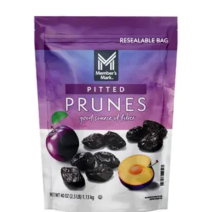 Dried pitted prunes, 40 oz Dried pitted prunes, 40 oz