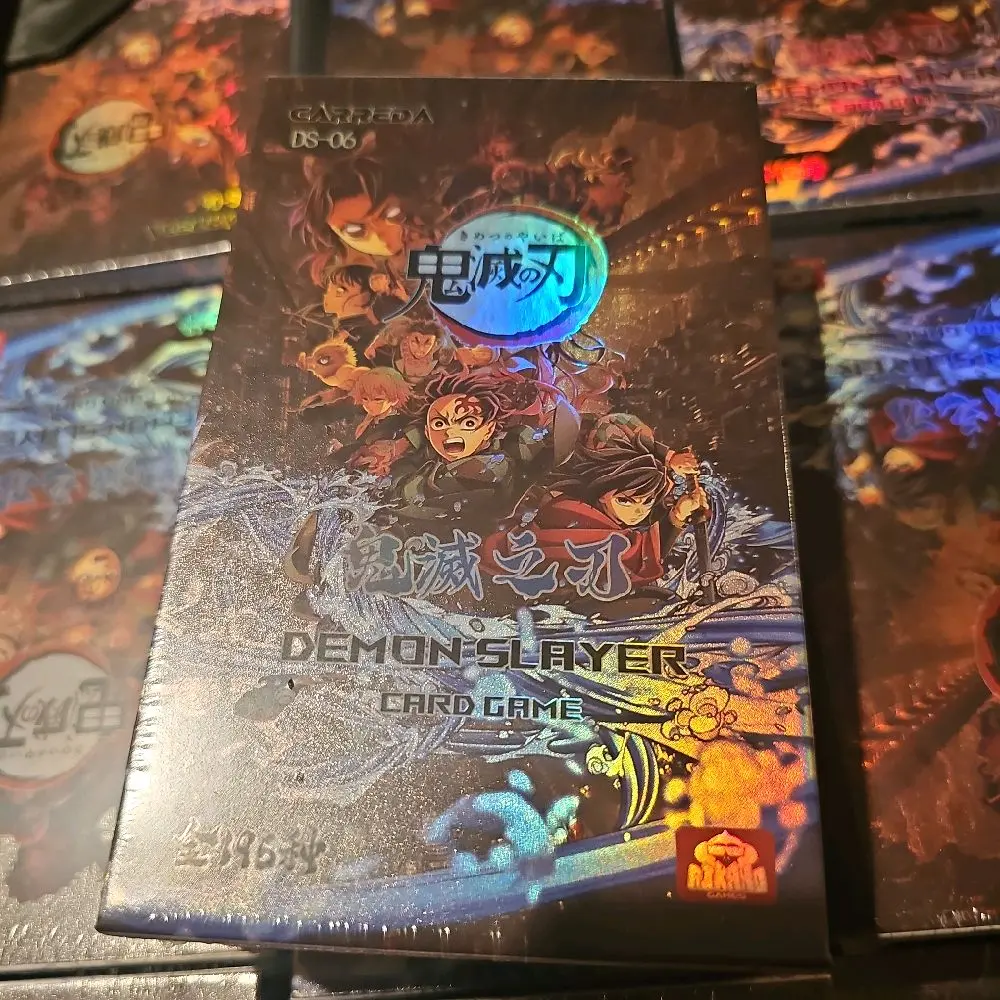 Demon Slayer DS-06 BOX FACTORY SEALED Trading Card Box Trading Cards Box Sleeved Booster Packs Tcg Booster Box