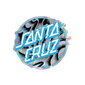 Santa Cruz Vivid Slick Dot Metallic Sticker