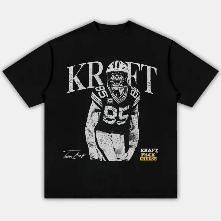 Tucker Kraft Green Bay Football Adult and Youth T-Shirt Sweatshirt, Tucker Kraft shirt, graphic t-shirts, Green Bay Football merch, Game Day Shirt, Football Tee clothes, men's clothing clothes merch, Streetwear, Gift For Him & Her