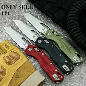 Best Selling MSI-1 Outdoor Pocket Folding Knife 440c Blade Nylon Brazed Handle EDC Cutting Defense Tool  Camping Fishing Survival Knife Emergency Survival Gear Survival Tools