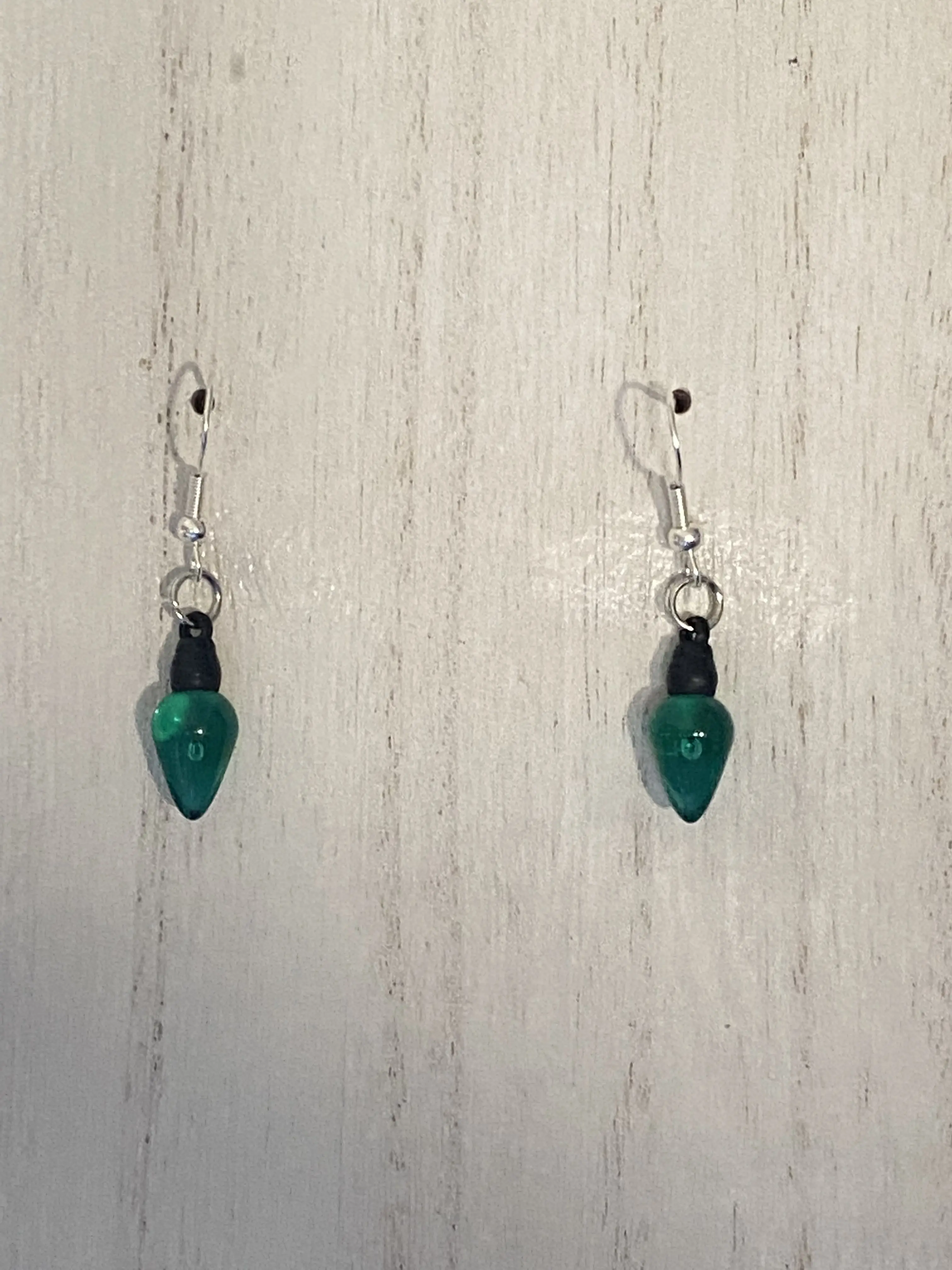 Christmas Light Earrings