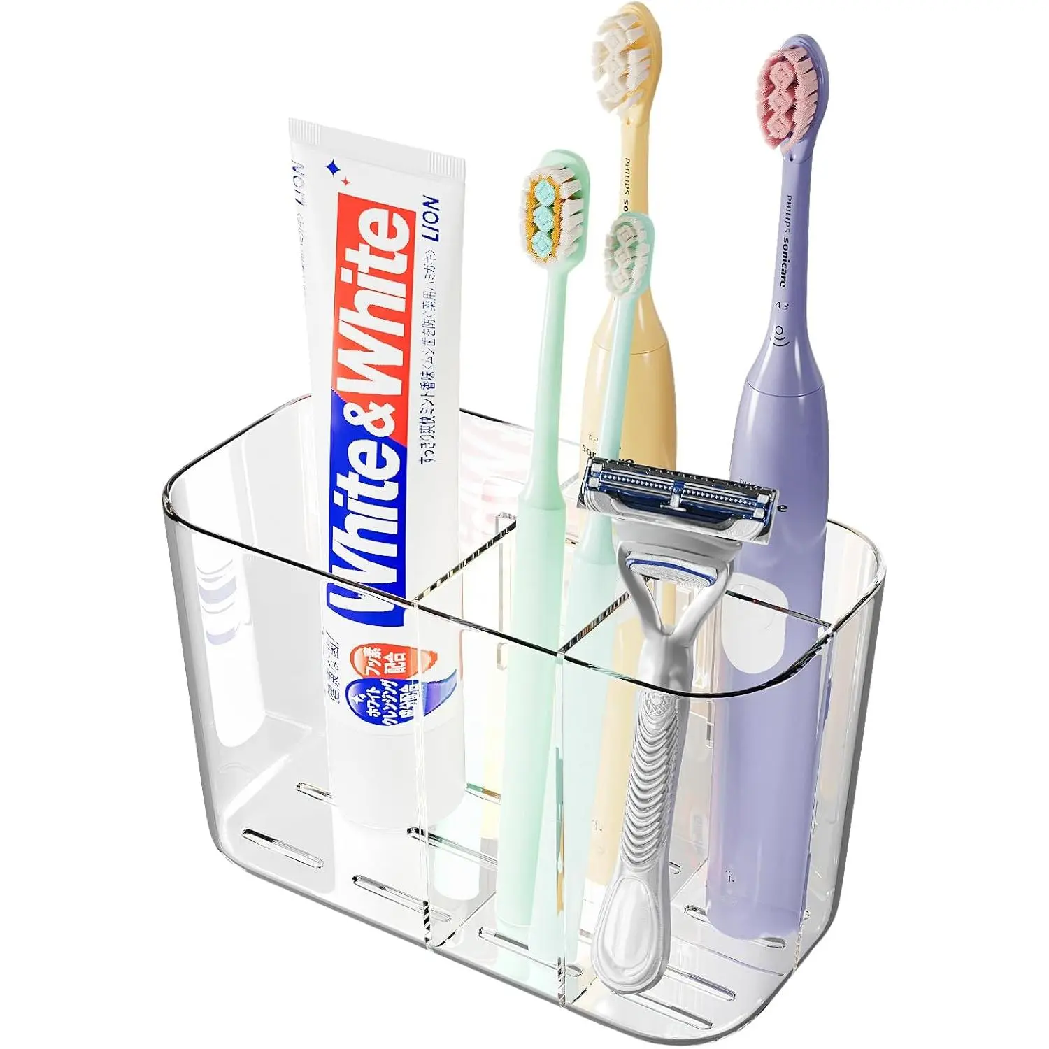 Clear & 5 Slot