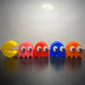 Pac-Man 8-bit Decor