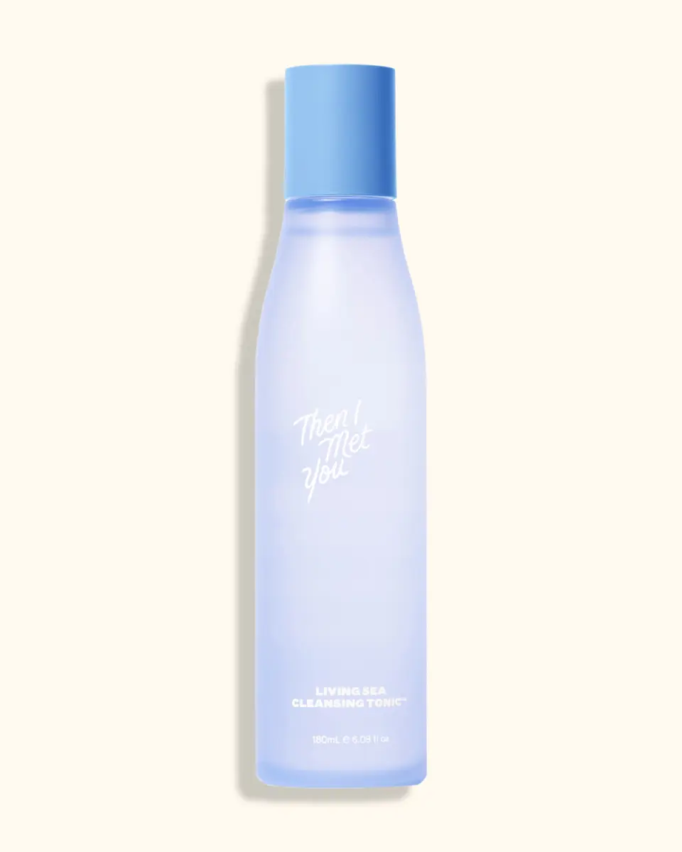 Then I Met You Living Sea Cleansing Tonic│85% Deep Sea Water│Papaya Enzymes│Persimmon Extract│Korean Skincare Staple