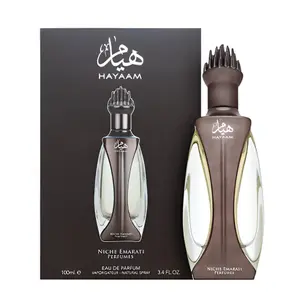 Lattafa Niche  Emarati  Hayaam For Men 3.4 Oz Eau De Parfum Spray