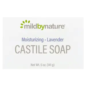 Mild By Nature Castile Bar Soap, Lavender, 5 oz (141 g)