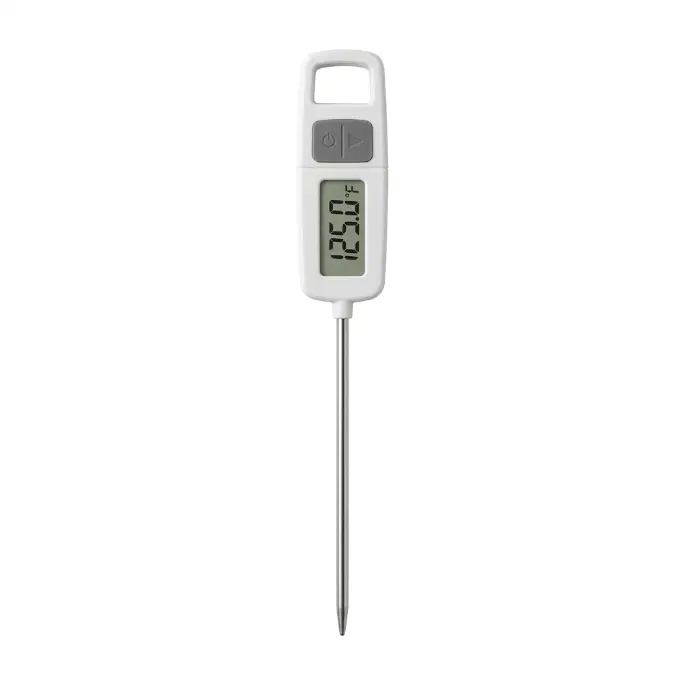 Digital Meat Thermometer - Instant-Read Kitchen Utensil, Digital Thermometer with Food Temperature Monitoring, -30°C to 200°C Range, Automatic Shut-Off, Food Temperature Thermometer, Batteries