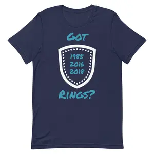 Got Rings?  Villanova Wildcats Basketball T-Shirt