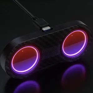 【Demon Eye Wi-Fi Custom Bicycle Light】- blazexel eye led for bike , 24-hour battery life, IPX6 water resistance, scratch-proof & long-lasting, essential for cyclists’ safety, No shipping cost! 10 customizable light modes