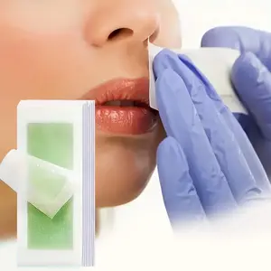 Hair Removal Wax PaperLip Hair RemovalFacial MoustacheLip Hair Removal PaperEyebrowsThighsBikini LineHair RemovalMulti-Purpose Hair Removal Wax PaperClean and Residue-Free! Gel
