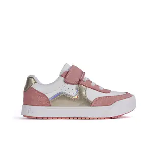 Pediped Muncy - Flex Pink Lightweight Cushioned Sneakers for Healthy Foot Development Approved by the American Podiatric Medical Association