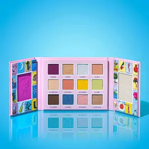 Loteria Eyeshadow Palette Makeup Cosmetic with Colorful Shades for Eye Makeup SEO Keywords Makeup Cosmetic