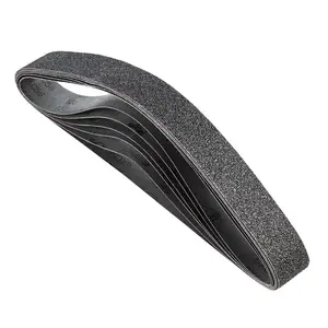 VEVOR Sanding Belts, 2x 72-inch Belt Sander Sanding Belts, 6 PCS (Each of 120 240 400 600 800 1000 Grits) Silicon Carbide for Knife Sharpening, Metalworking, Composites, Plastic FinishingVEVOR Super Brand Day