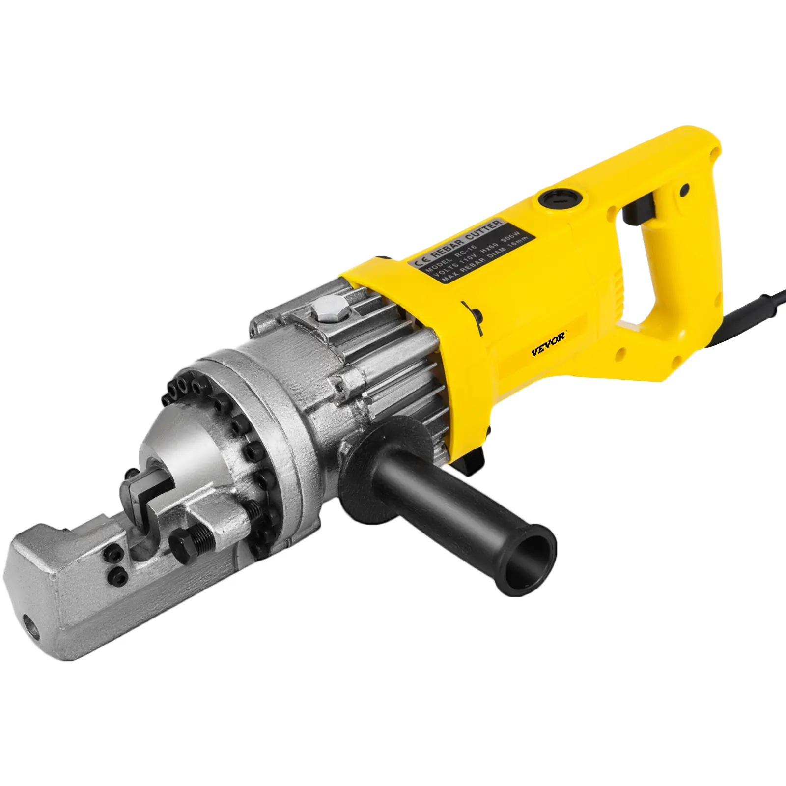 【summerfinds】VEVOR Electric Rebar Cutter, 900W Portable Electric Hydraulic Rebar Cutter, Cutting up to 5/8 Inch #5 4-16mm Rebar within 3 Seconds,110V,with Easy to Carry Stainless Box