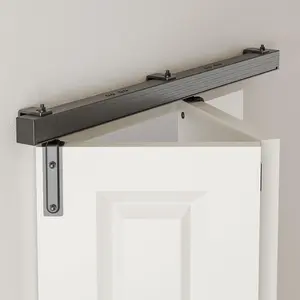 40" Box Rail Bi-Folding Barn Door Kit for 2 Door,Wall Mount,and Quiet,Easy to Install,No Door[Fit 19-1/2" Wide Door]
