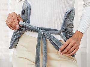 Vofuoti Portable Heating Pad, Cordless Weighted Heating Pads with 10000mAh Battery and 3 Heat Settings, Electric Heated Pad for for Back, Abdomen, Neck & Shoulder, Gift for Family