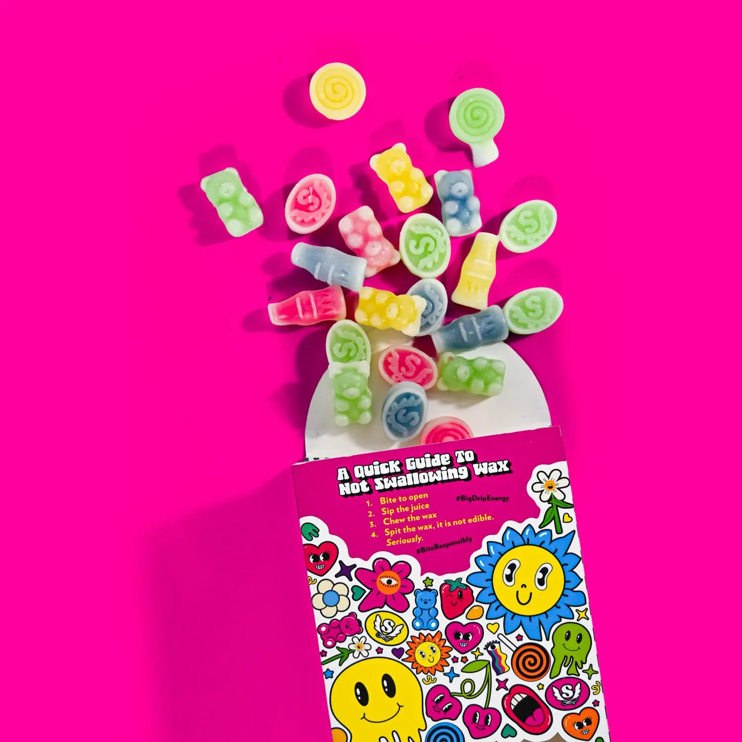IT'SUGAR Wax Snax Retro Sweet Bite-Sized Snack Candies Mix