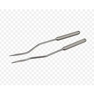 Equine Long Elevators – Extended Molar & Fragment Elevators, Offset & Straight, Set of 2 PCS, Premium Stainless Steel, Veterinary Horse Dental Extraction Tools