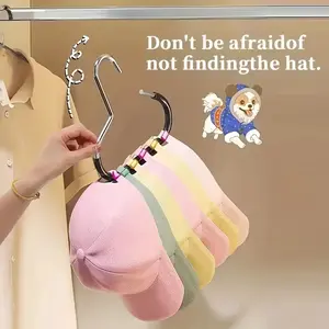 5-Piece Wall-Mounted Hat Rack, Space-Saving Design, Home Entry Storage Solution, Durable Material, Easy Installation, Modern Decor, Storage Hooks