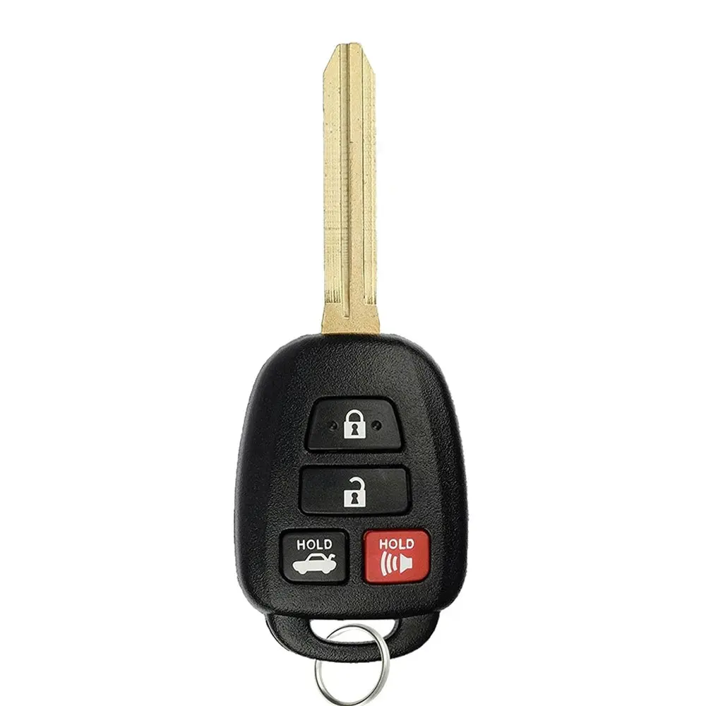 Pre-Tested 315 MHz Car Key Fob with Lock/Unlock Function for 2014-2018 Toyota Camry - 4B, FCC# HYQ12BDM, CR2016 Battery, Texas ID 4D "Letter H" Chip