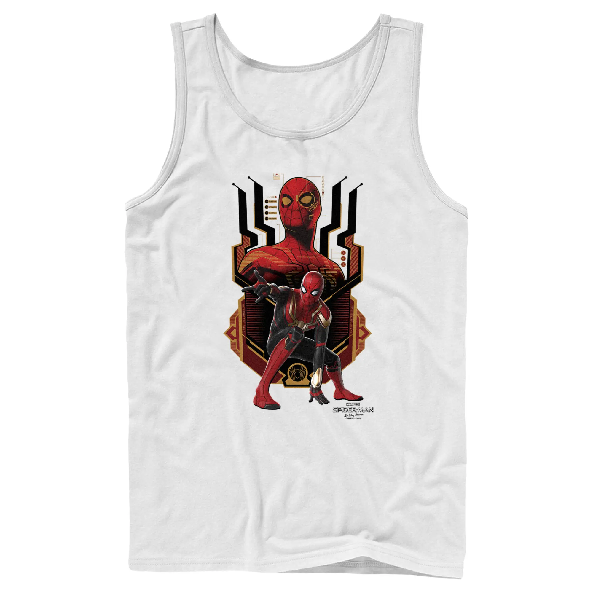 Men's Marvel Spider-Man: No Way Home Integrated Suit Tank Top, Stylish, Casual
