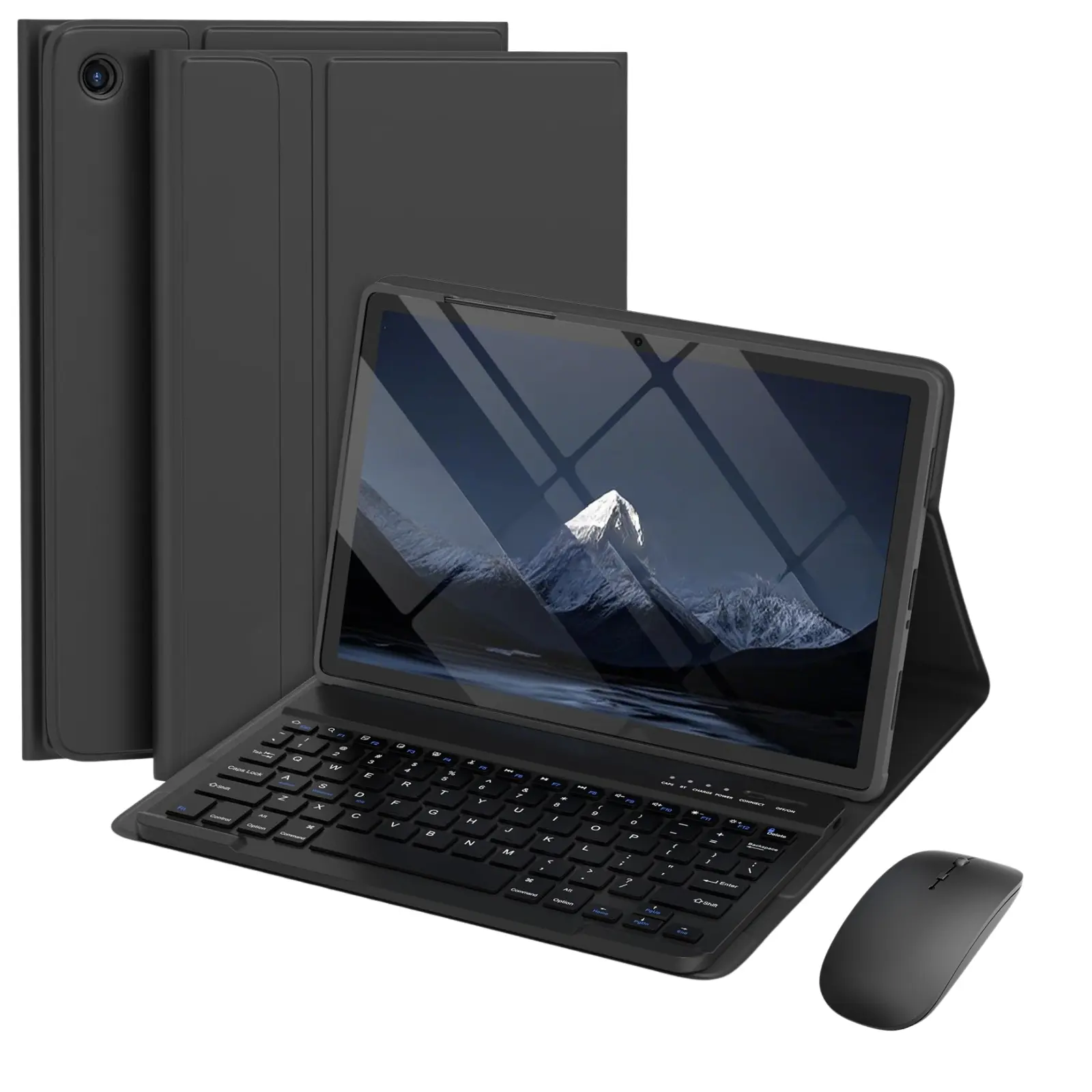 Keyboard Case for Samsung Galaxy Tab A9+/A11+ Plus 2023/2025 11’’,Case with Keyboard for Samsung Tab A9+ with S Pen Holder,Detachable Bluetooth Keyboard