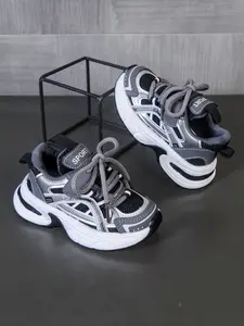 Simple Fashion Breathable Mesh Sneakers, Casual Comfortable Sports Running Shoes for Boys & Girls, Non-slip Sneakers for Daily Wear, Trainer Shoes, Trendy Sneakers