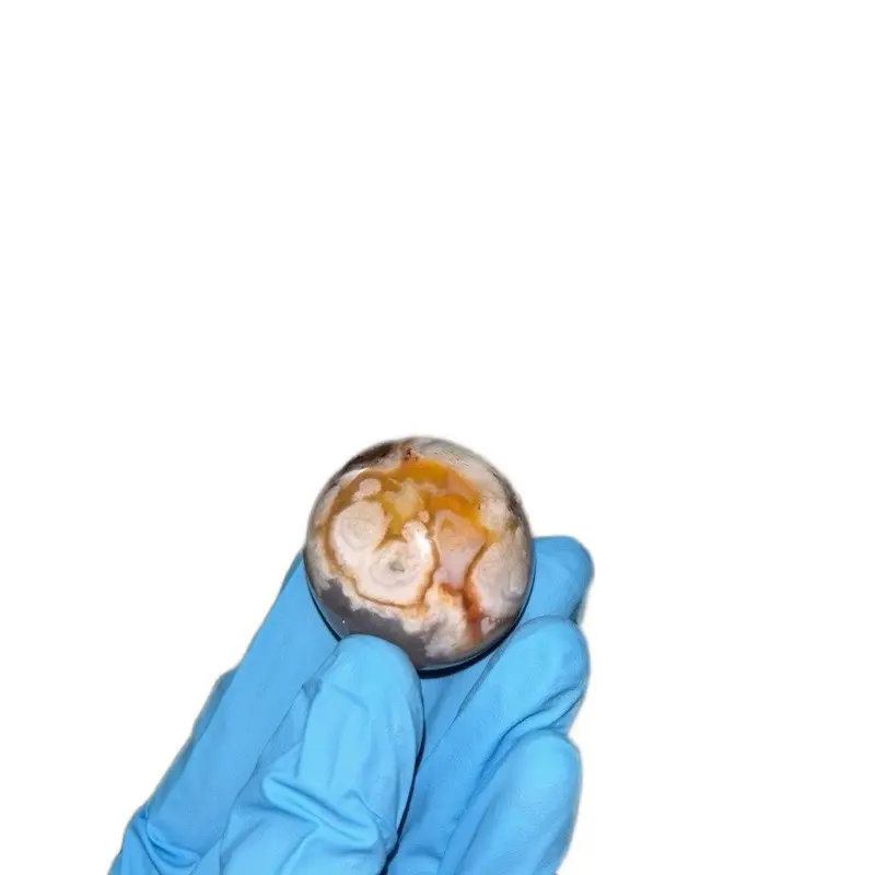 Sakura Agate spheres