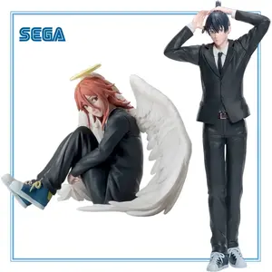 SEGA Luminasta Chainsaw Man – Hayakawa Aki & Angel Devil Casual Suit Ver. Figure Set Anime PVC Figurine Collectible Statue Display