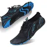 Unisex Barefoot Swim Shoes - Quick-Drying Breathable Water Aqua Shoes with Polyester Fabric, Wide Toe Box, Lightweight Flexibility for Hike-Beach Wear, Kayak, Fashionable Sports Footwear