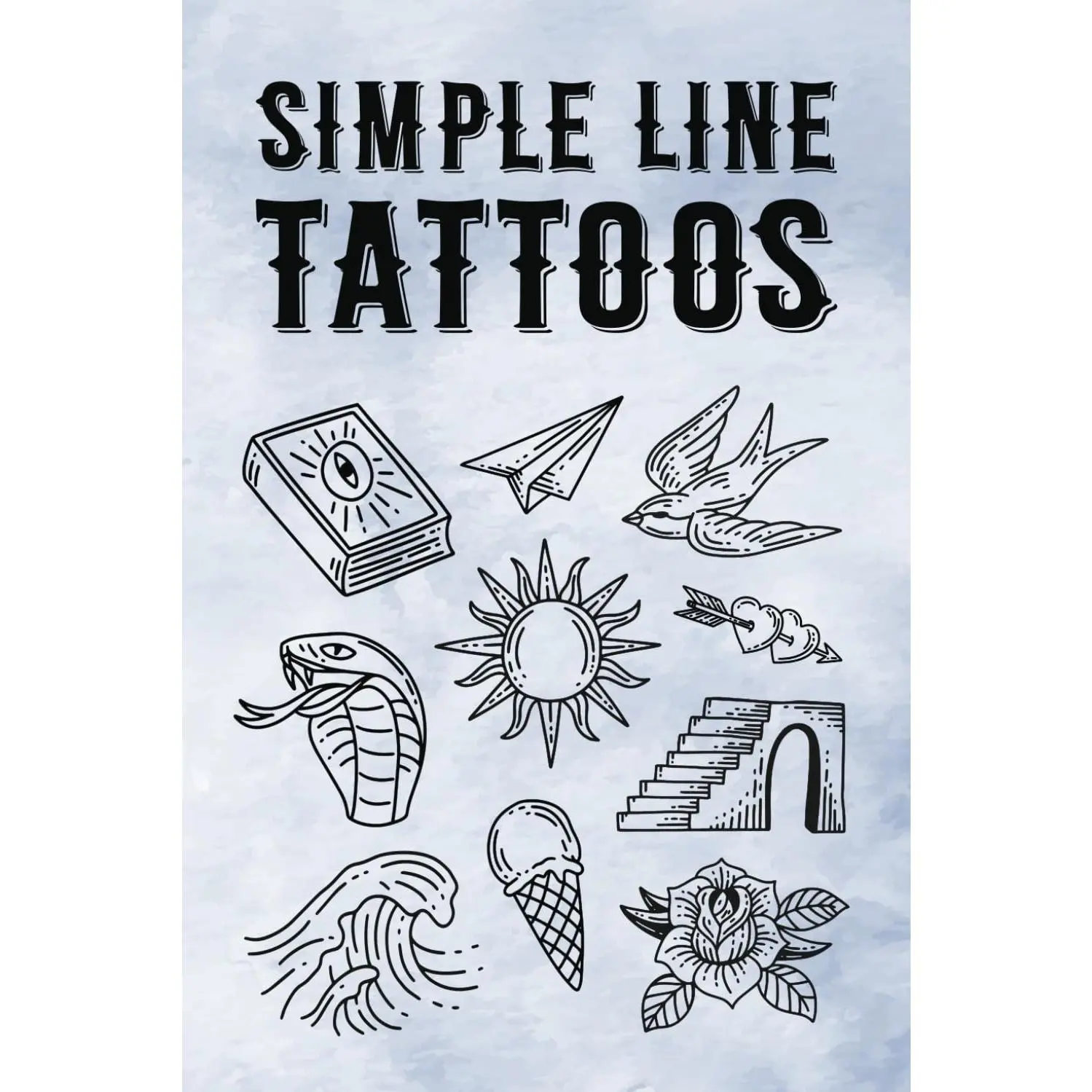 Simple Line Tattoos: 1000+ Tattoo Designs