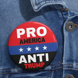 Pro America Ant!!!!!!!! Trump Pin Button, Political Protest Pin