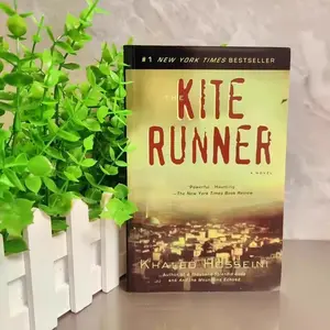 The Kite Runner Novel by Hosseini, Must-Read Literary Fiction Book, Engaging Storyline, Perfect Gift for Book Lovers