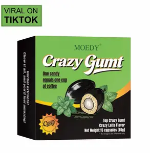 MOEDY Herbal FormulaGum for Clear Nasal Passages and a Cooling,Refreshing Sensation Shuang Jin Guo 15-count pack