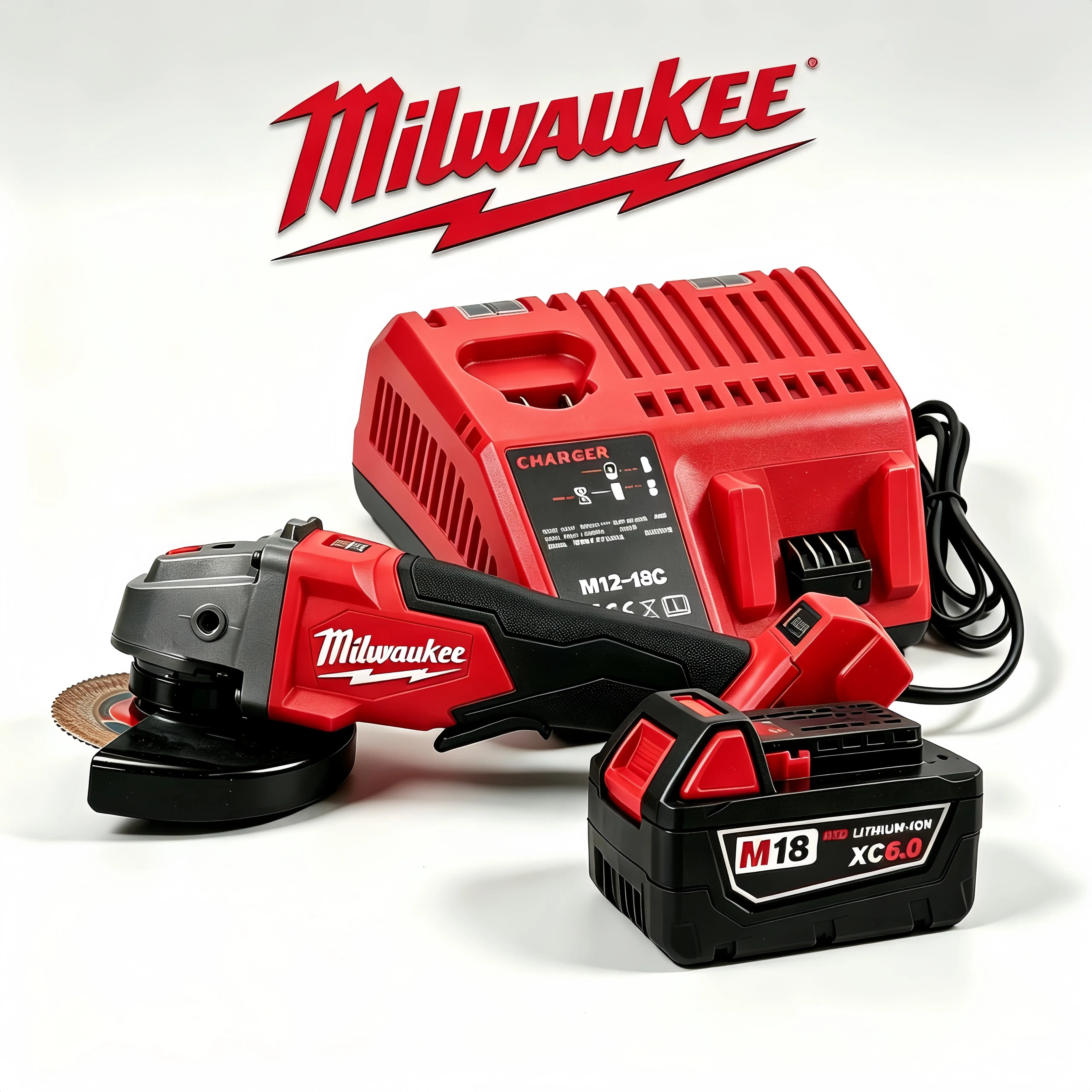 MILWAUKEE Brushless Cordless Angle Grinder - 4-1/2 in, Bare Tool