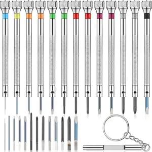 13 count Jewelers  Set  Precision Watchmaker  Set 0.6-2.0 mm with 13 Extra Replace  for Watch Repair  Eyeglasses Electronics