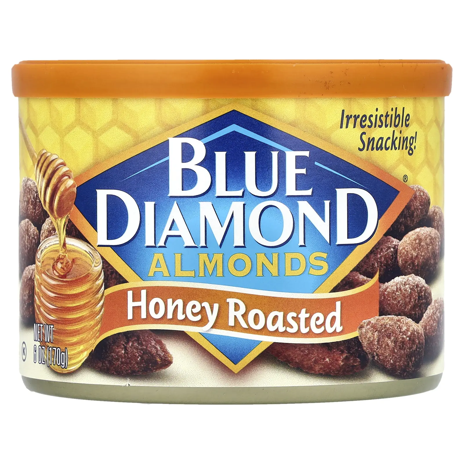 Blue Diamond Almonds, Honey Roasted, 6 oz (170 g)