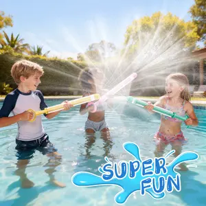Fireworks Water Gun, $9.99 for 4-Piece Family Pack!4 Pack Random Color, Bulk Squirt Water Blaster, Firework Spray Water Soaker Toy, Kids Summer Outdoor Toy, Pool Beach Party Favors, Water Fighting Game Toys for Boys Girls