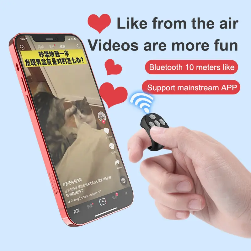 Viral TikTok Scroll Ring Duo (For You & Your BFF), The Ultimate Lazy Hack: Hands-Free Scroll Ring 2-Pack